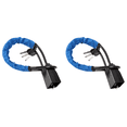 thumbnail image 1 of Cerradura Giratoria para Volante Coche Hebillas Seguridad Antirrobo () Azul, 1 of 4