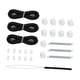 thumbnail image 2 of Kit de reparación de toldos plisados ​​para RV, accesorios resistentes para toldos plisados ​​de día y noche para RV Negro, 2 of 9
