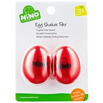 Nino Plastic Egg Shaker Pairs Red