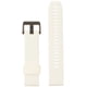 thumbnail image 1 of Correa De Reloj Garmin Quickfit 22 - Blanca Con Herrajes De Acero Inoxidable Negro, 1 of 5