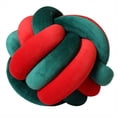 thumbnail image 4 of Cojín de Felpa Esférico en Forma de Nudo, Compañero de Sueño, Almohada Decorativa para Sofá, Almohada Tejida A Mano, 4 of 4
