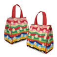thumbnail image 2 of Pioneer Flower Floral Print Pattern Insulated Lunch Bag for Women & Adults,Large Portable Soft Cooler Lunch Bag,Thermal Food Storage Tote with Pearl Cotton,8.66L,8.75x5.75x9.5 Inch, 2 of 6