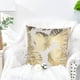 thumbnail image 5 of 2 fundas de almohada doradas para abrazar el hogar, cojín de sofá de felpa corto súper suave, no incluye almohada central, 5 of 5