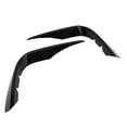 thumbnail image 4 of Parachoques delantero, aleta de cuchillo de viento, luz antiniebla negra brillante, cubierta tipo ceja, embellecedor de hoja para Benz GLC‑Class X253 C253 AMG‑Line, 4 of 5