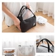 thumbnail image 1 of Taian, fiambrera portátil a prueba de fugas con cremallera, fiambrera de mano, bolsa de almuerzo con tela Oxford de arroz, bolsa de aislamiento individual de papel de aluminio, 1 of 2