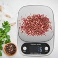 thumbnail image 3 of Báscula digital Mini báscula eléctrica portátil báscula de acero inoxidable accesorio para hornear de cocina plata 10kg/1g, 3 of 5