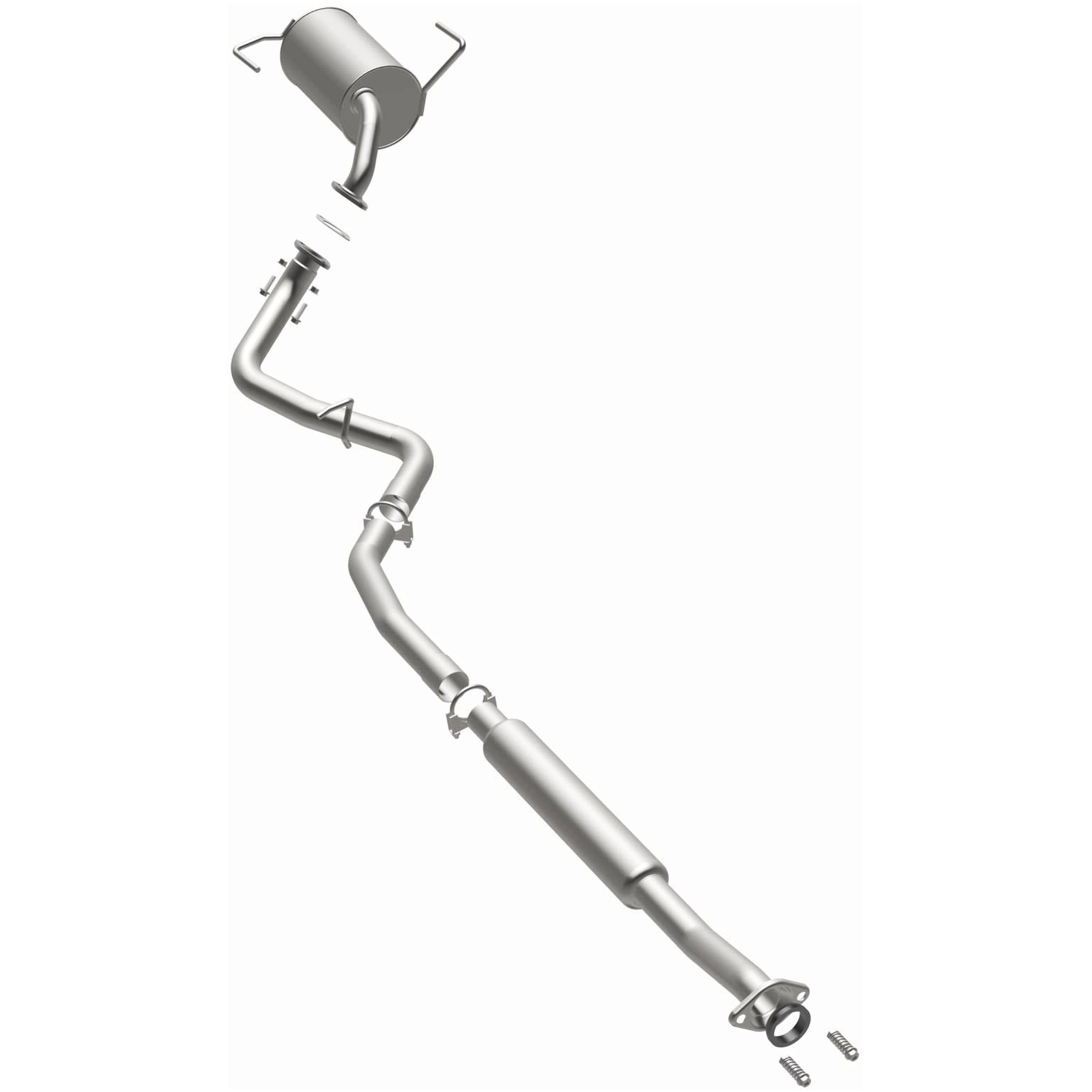 BRExhaust OE Replacement Exhaust System Kit 106-0162: Compatible with 2010-2019 Subaru Outback 2.5L