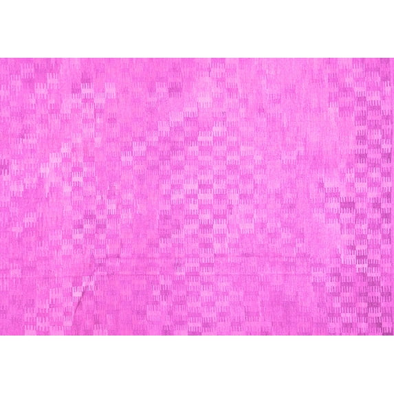 Ahgly Company Indoor Rectangle Abstract Pink Contemporary Area Rugs, 4' x 6'