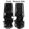 thumbnail image 4 of Curly Wave Ponytail Hair Extension For Women Synthetic Hair, Drawstring Hairpiece Wrap Aound Long Wave Ponytail Hair Pieces For Girls Shape1, 4 of 5