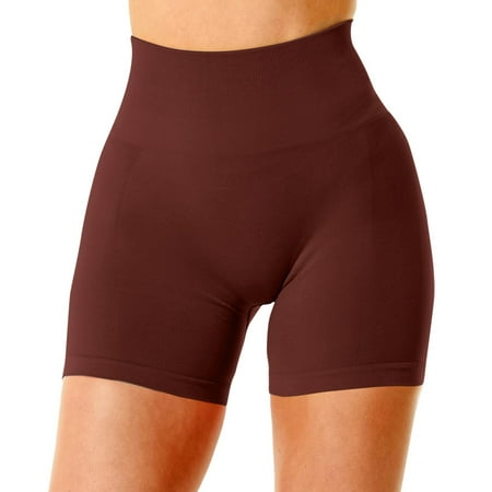 Rinsvye Workout Butt Lifting Shorts For Women High Waisted Seamless Gym Yoga Booty Shorts Long Swimming Pants Swim Pants For Women Plus Size 4X Maternity Swim Bottoms Bikini Maternity Swim Bottoms Plu