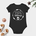 thumbnail image 4 of Going Home to Meet My Siblings - Baby Clothes - Funny Newborn Bodysuit Outfits for Boys And Girls Black-style 3months, 4 of 7