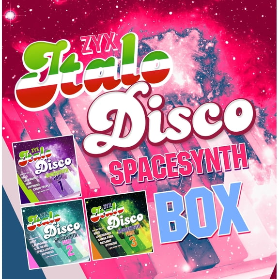 Various Zyx Italo Disco Spacesynth Box (Vinyl Record)