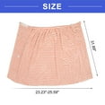 thumbnail image 3 of Vocoste Bath Wrap Towel for Women Adjustable Bath Wrap for Shower Coral Fleece Pink, 3 of 6