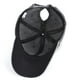thumbnail image 2 of 1 gorra de béisbol de color liso, moderna y sencilla, de algodón, para verano, para mujer, hombre y estudiante (negro)., 2 of 8