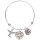 thumbnail image 1 of 1pc exquisita joyería manual de joyas de acero inoxidable brazalete de letra pulsera, 1 of 5