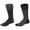 Gray, variant on Men's Wool-Blend Hiking Socks, Comfortable Crew Socks for Outdoors, Warm Breathable Crew Mens Socks, 2 Pair Pack