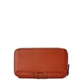 thumbnail image 2 of Time and Tru Women's Freda Wallet, Cognac, 2 of 4