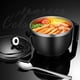 thumbnail image 2 of Tazón de Fideos Instantáneos YONGSHENG Acero Inoxidable con Tapa y Asas 900ml Color Negro, 2 of 5