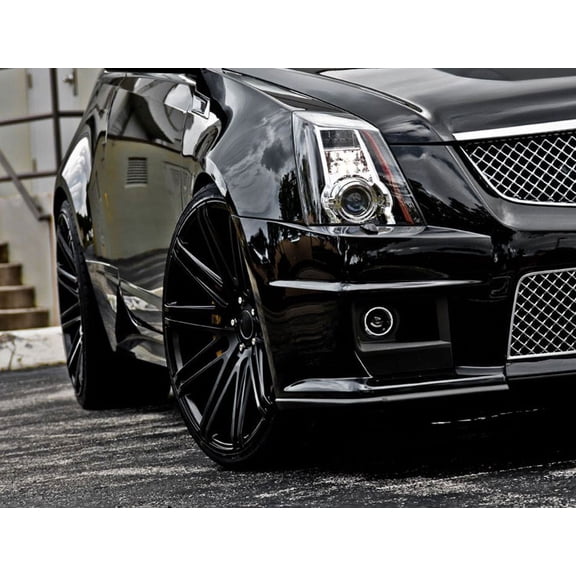 For 2010-2014 Cadillac CTS-V LED Halo Fog Lamp Angel Eye Light Kit