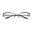thumbnail image 2 of NEW BARTON PERREIRA ELIZA WOMENS/LADIES DESIGNER HALF-RIM BLACK / GOLD POPULAR DESIGN WOMENS FRAME DEMO LENSES 53-17-125 EYEGLASSES/SPECTACLES, 2 of 9