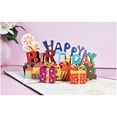 thumbnail image 3 of Birthday 3D Pop Up Greeting Card with Envelope Happy Anniversary Gift Card Holiday Thanksgiving Greeting, 3 of 8