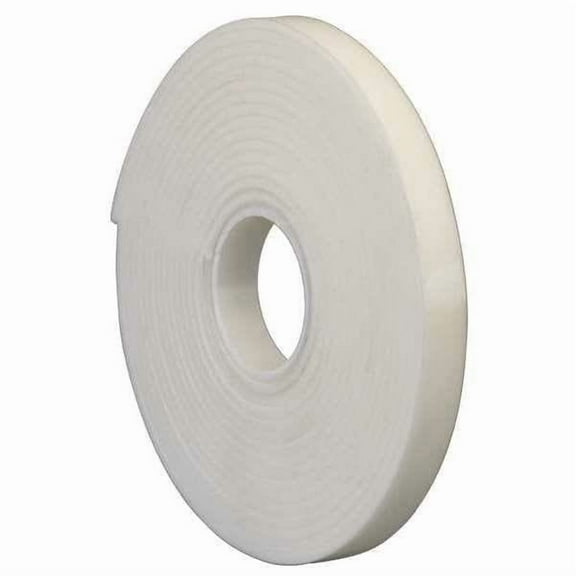 3m Foam Tape, White, 5 yd L, 1 in W 4959