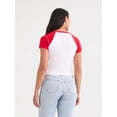 thumbnail image 3 of Mickey Mouse Women’s Graphic Baby Tee, Sizes XXS-XXL, 3 of 5