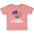 thumbnail image 3 of Inktastic I Love My Grandpa Military Grandson Boys or Girls Baby T-Shirt, 3 of 5