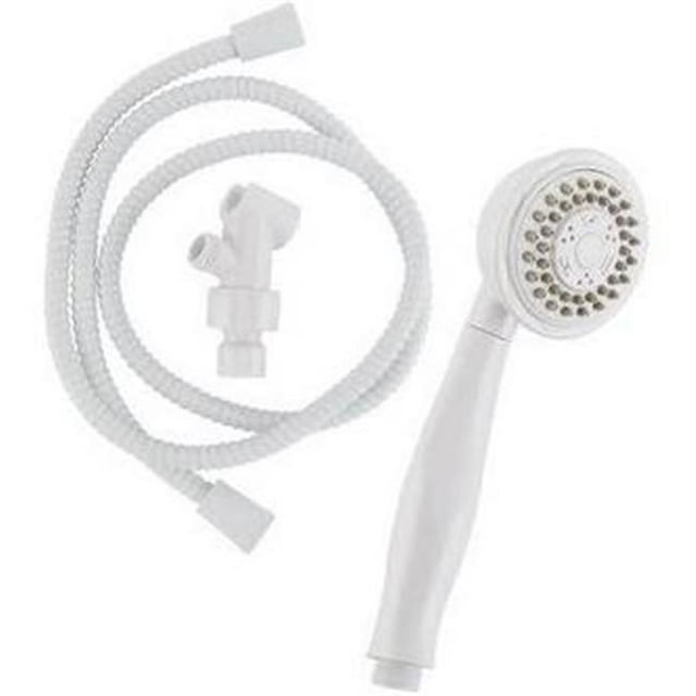 3.15 in. 3 FNC Hand Held Head Shower Kit, White