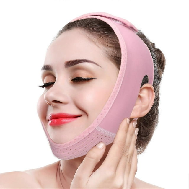 Masque amincissant pour le visage, bandages amincissants, soins du double menton, ceintures pour le visage pour la perte de poids