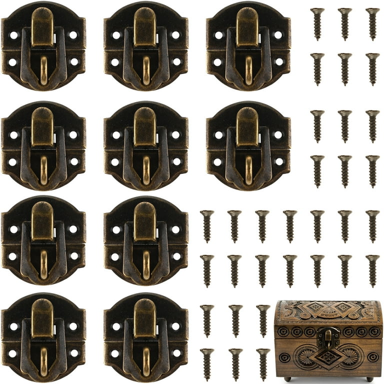 Wooden Toggle Latch Suitcase, Latches Wooden Boxes