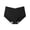 Black, variant on Women's High Waist Deep V Seamless Ice Silk Panties Breathable Sportswear Casual Daily Underwear Red XXL