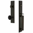 thumbnail image 5 of Grandeur Carre Single Cylinder Handleset with D Grip and Coventry Knob, 5 of 5