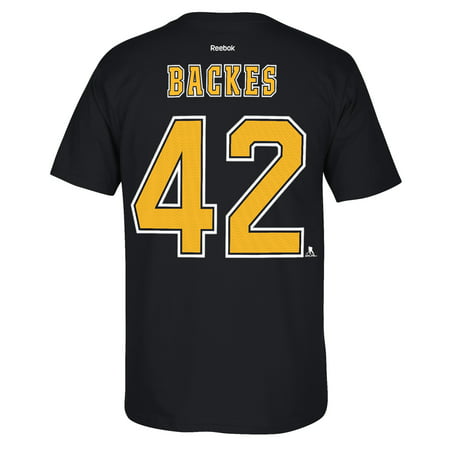 Boston Bruins David Backes Reebok NHL Player T Shirt Men