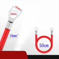 thumbnail image 2 of Cable de batería inversor MACHAO 16mm² 50cm rojo negro, 2 of 5