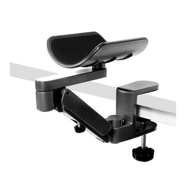 Metal Adjustable Arm Rest Wrist Support Extended Mouse Pad Armrest for Computer Ergonomic Hand Comfo