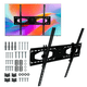 thumbnail image 1 of Soporte De Pantalla Pared Tv 47 A 120 Pulgadas Soportando 110kg Resistente Universal Inclinable Para Muro Ajustable En Acero Color Negro Marca Gecko VESA Seguro Articulado Muro Fácil Instalación, 1 of 9