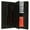 Black, variant on Genuine Leather Checkbook Cover Wallet Organizer with Credit Card Holder 253 CF