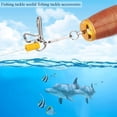 thumbnail image 3 of HURRISE Porte-Clés de Pêche, Porte-Clés Porte-Clés de Moulinet de Pêche avec Boucle de Verrouillage de Ceinture en Acier Rétractable, Porte-Clés de Moulinet de Pêche, 3 of 9