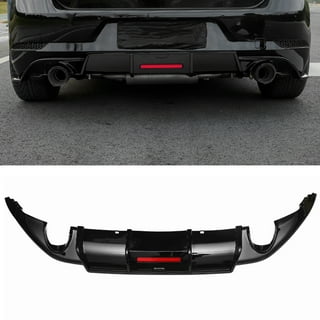  [GT-Speed] Compatible/Replacement for Front Bumper Lip, V Style  PU Front Lip Spoiler Black, 2006 2007 2008 2009 Volkswagen Golf GTI  (Compatible with MK5 Model Only/Not Rabbit) : Automotive