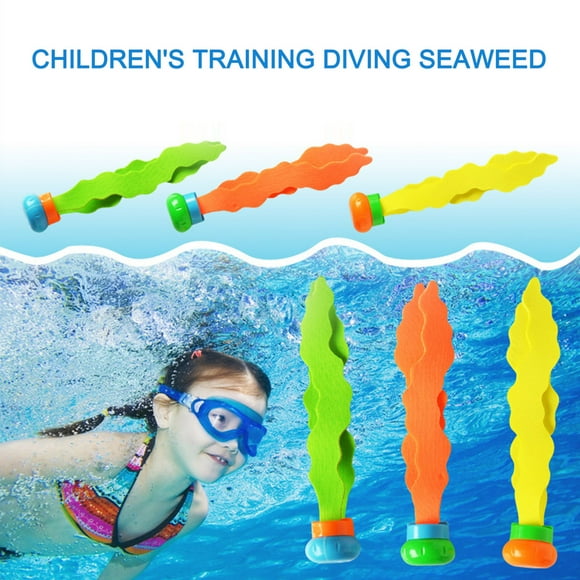 3PCS Diving Streamers Swimming Pool Toys Underwater Games Training
