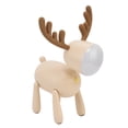 thumbnail image 3 of Luz LED nocturna para niños, lámpara nocturna de alce, recargable por USB, luz de mesa blanca cálida para leer y aprender, 3 of 14