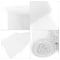 thumbnail image 2 of RENACLIPY White Polyester Fringe Ribbon for DIY Projects and Elegant Wrapping 3 Rolls, 2 of 8