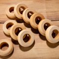 thumbnail image 4 of Juego de 10 servilleteros de madera para Navidad, 4 of 5