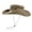 Khaki, variant on Washed Sun Hat with Brass Buckle And Unisex Outdoor Jungle Fishing Cap for Hiking And Camping Outdoor Hat