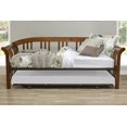 thumbnail image 3 of Hillsdale Furniture Dorchester Wood Mission-Style Twin Daybed with Trundle, Walnut, 3 of 12