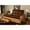 Brown, variant on Kodiak Furniture Natural Lodge Storage Futon with Brown Faux Leather Mattress