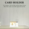 thumbnail image 4 of 2 Pcs Place Card Holders Acrylic Display Stand Shelf Bracket Office Desk Decor Business Photo for Pictures, 4 of 6