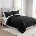 thumbnail image 3 of Modern Threads Bed In a Bag 7-Piece Black Comforter Set, Queen, 3 of 4