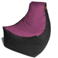 thumbnail image 7 of Jaxx Pixel Gamer Chair - Game Room / Home Theater Bean Bag Chair, Purple, 7 of 7